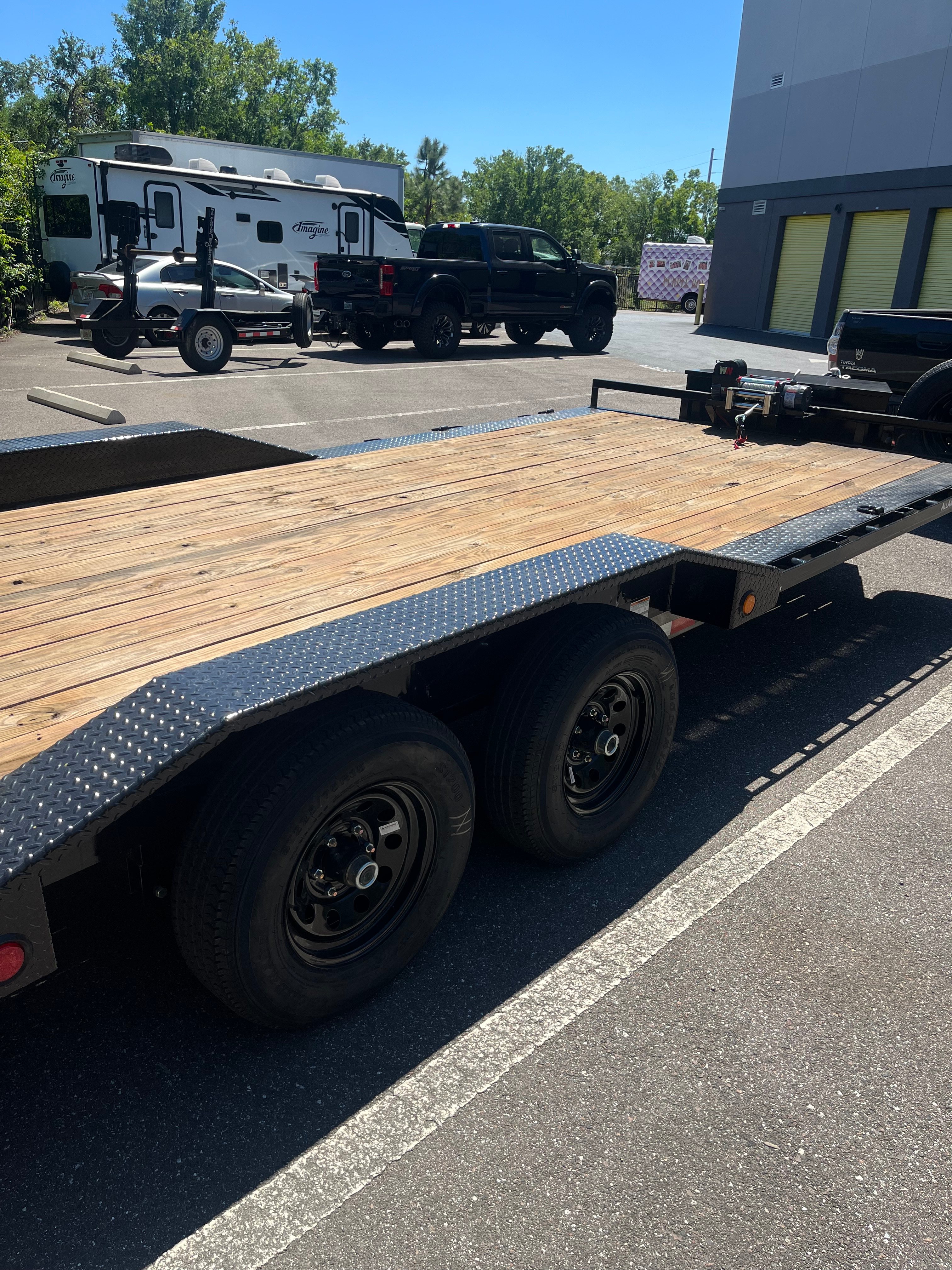 102" x 20' Car Hauler Trailer - Thumbnail 4